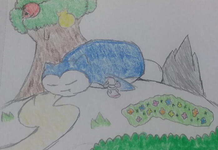 Snorlax and Alcremie Snorlax and Alcremie